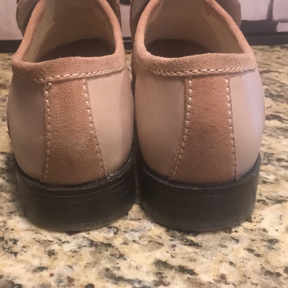 Free People Brady Natural Tan Leather Loafers Flats size 36/US 6 - Picture 6 of 15